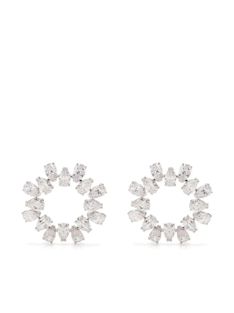 Matrix stud earrings