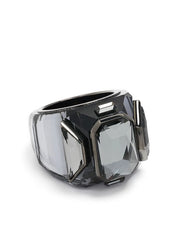 Chroma crystal cocktail ring