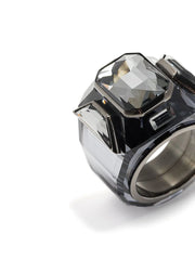 Chroma crystal cocktail ring