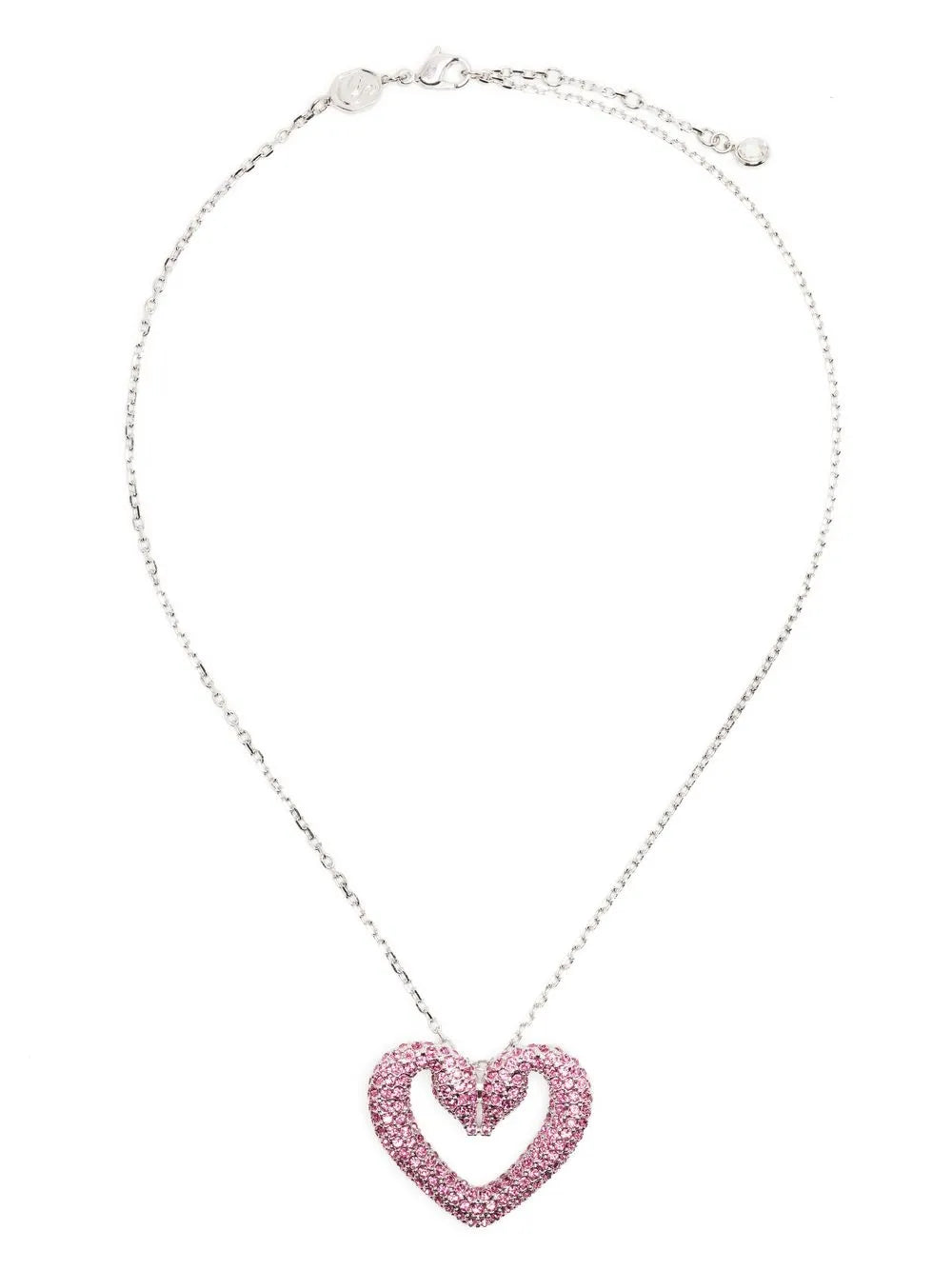 Una heart-charm necklace