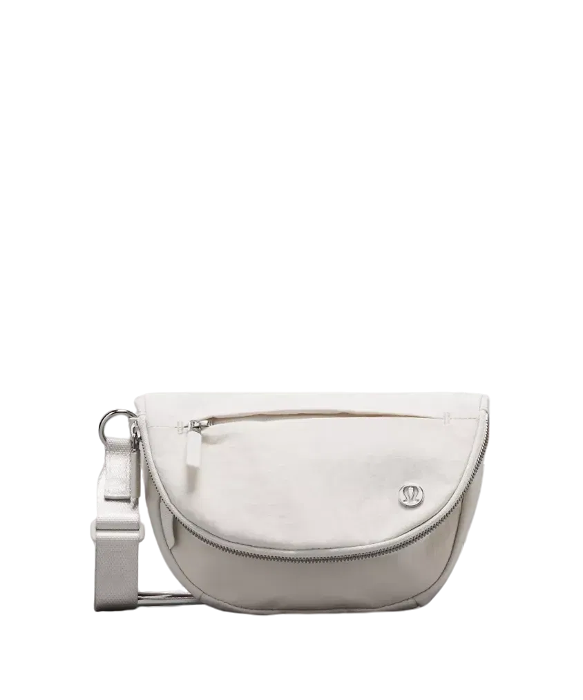 Lululemon All Night Festival Bag Micro 2L White Opal/Silver