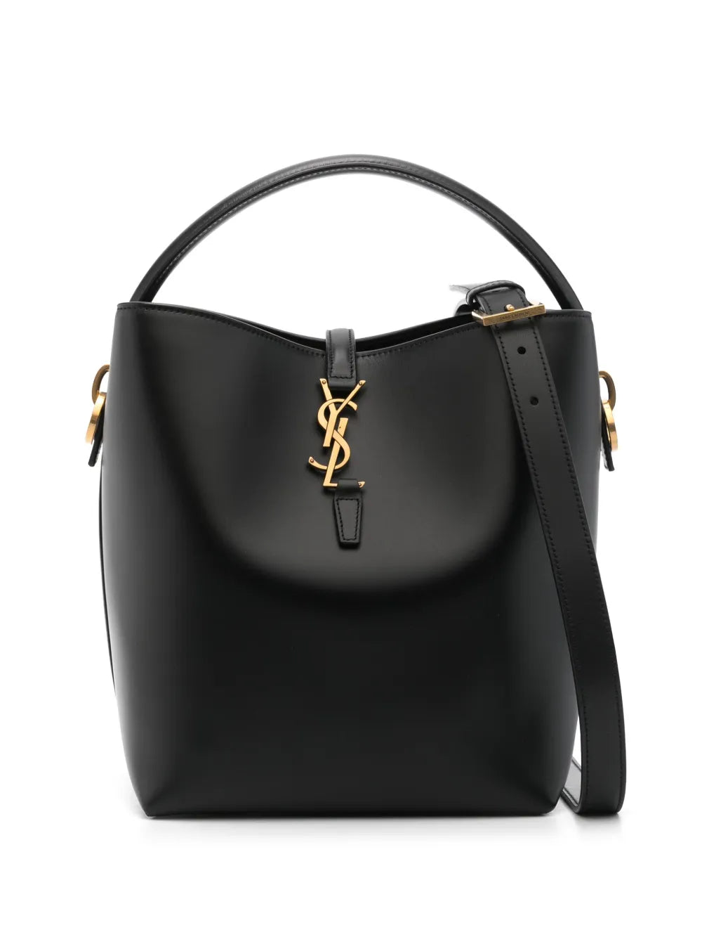 Le 37 leather bucket bag