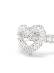 Matrix cocktail ring