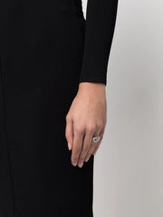 Matrix cocktail ring