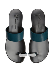 Norbert leather toe-loop sandals
