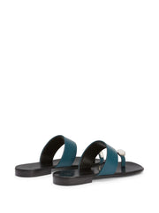 Norbert leather toe-loop sandals