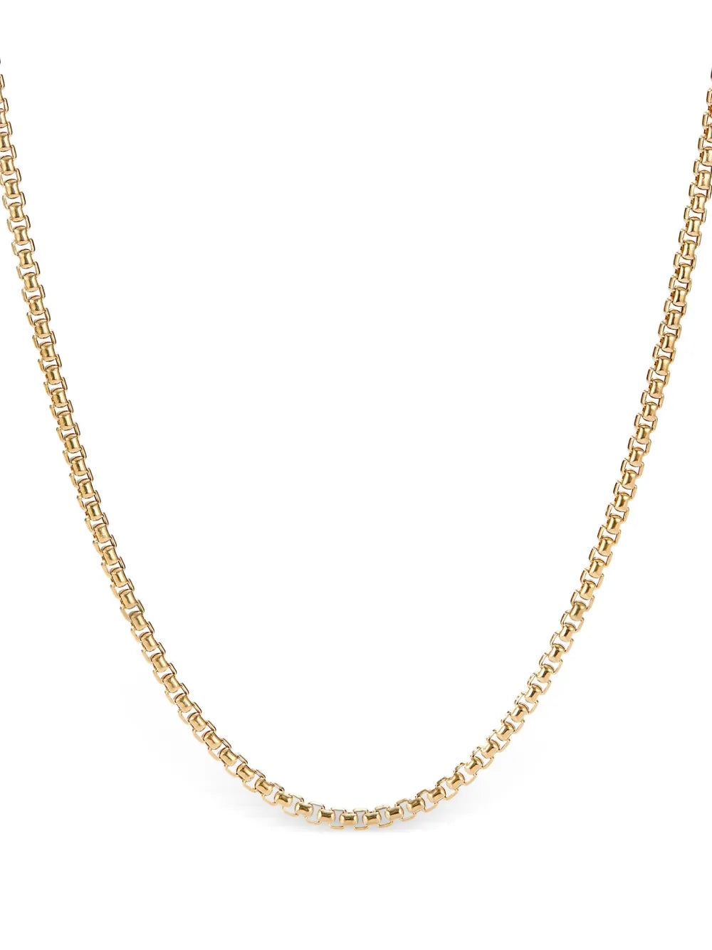 18kt yellow gold Box Chain necklace (2.7mm)