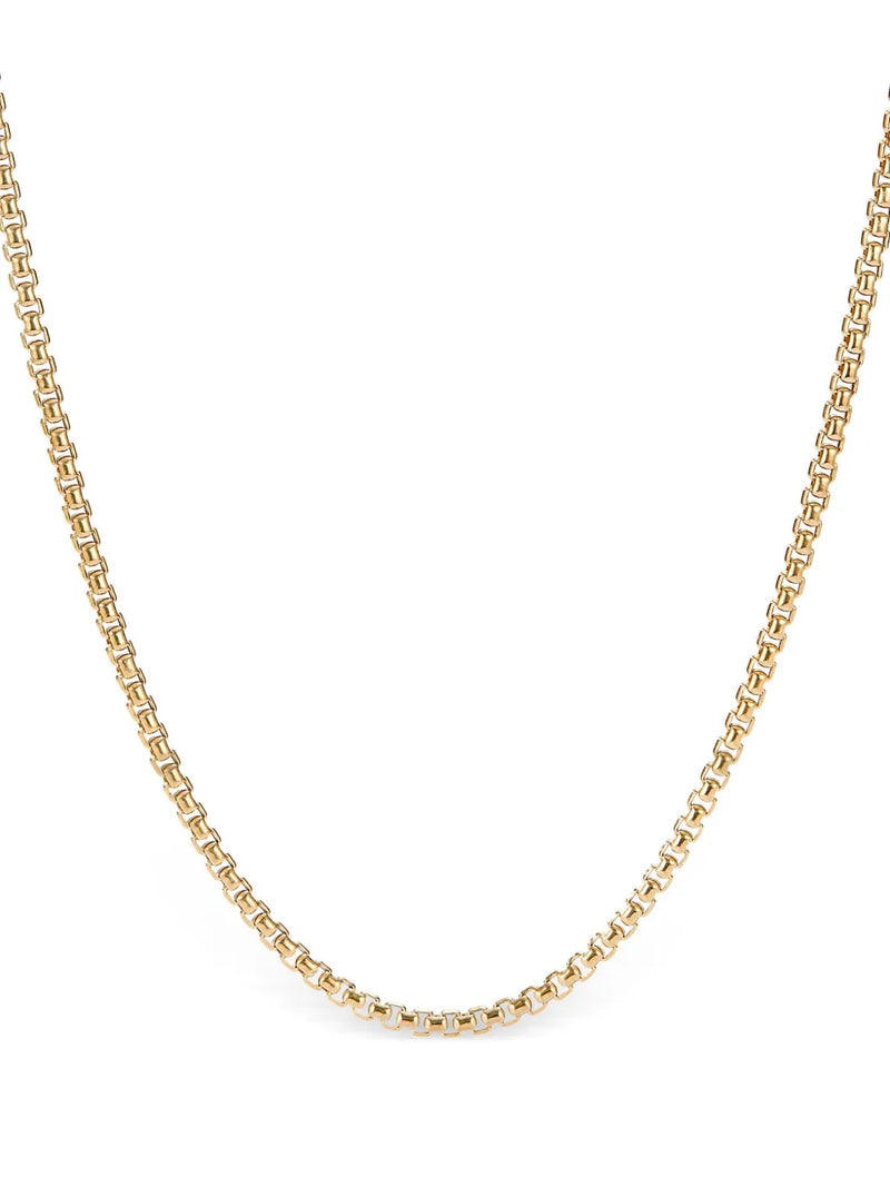 18kt yellow gold Box Chain necklace (2.7mm)