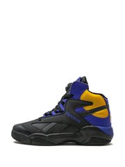 Shaq Attaq "Core Black/Bold Purple/Collegiate Gold" sneakers