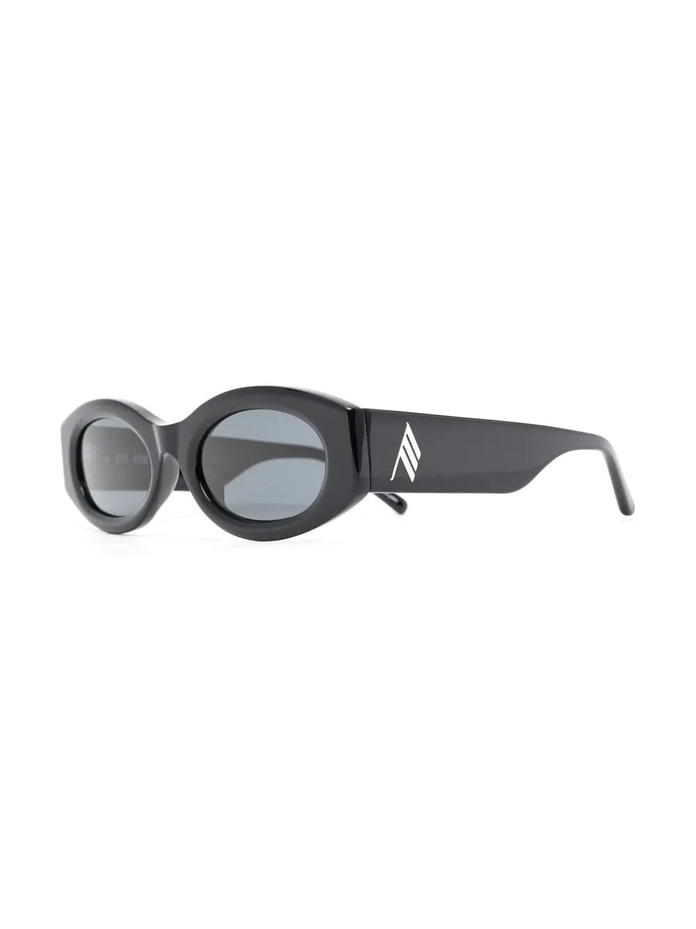Berta tortoiseshell-effect oval-frame sunglasses