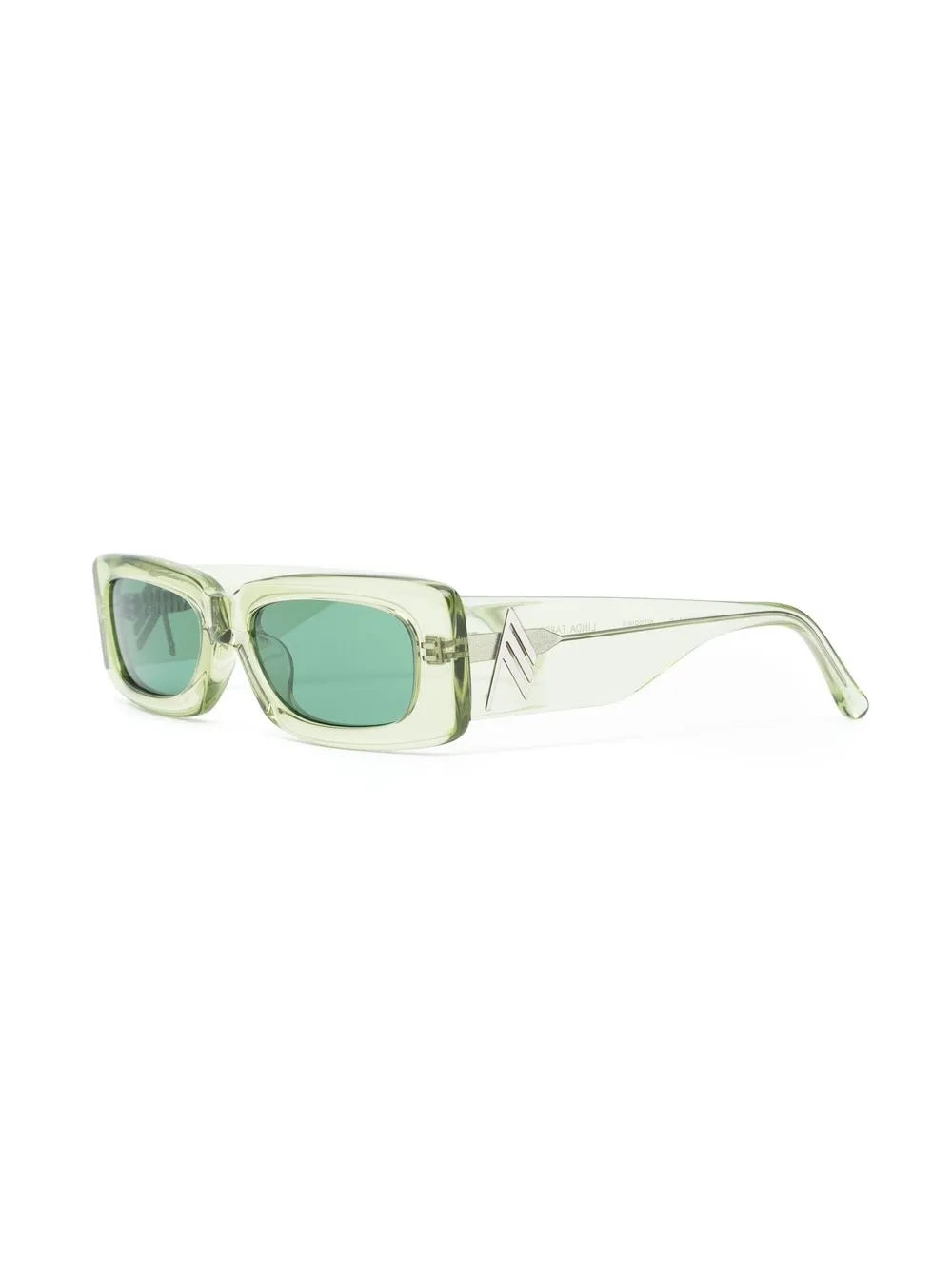 x The Attico Mini Marfa rectangle-frame sunglasses