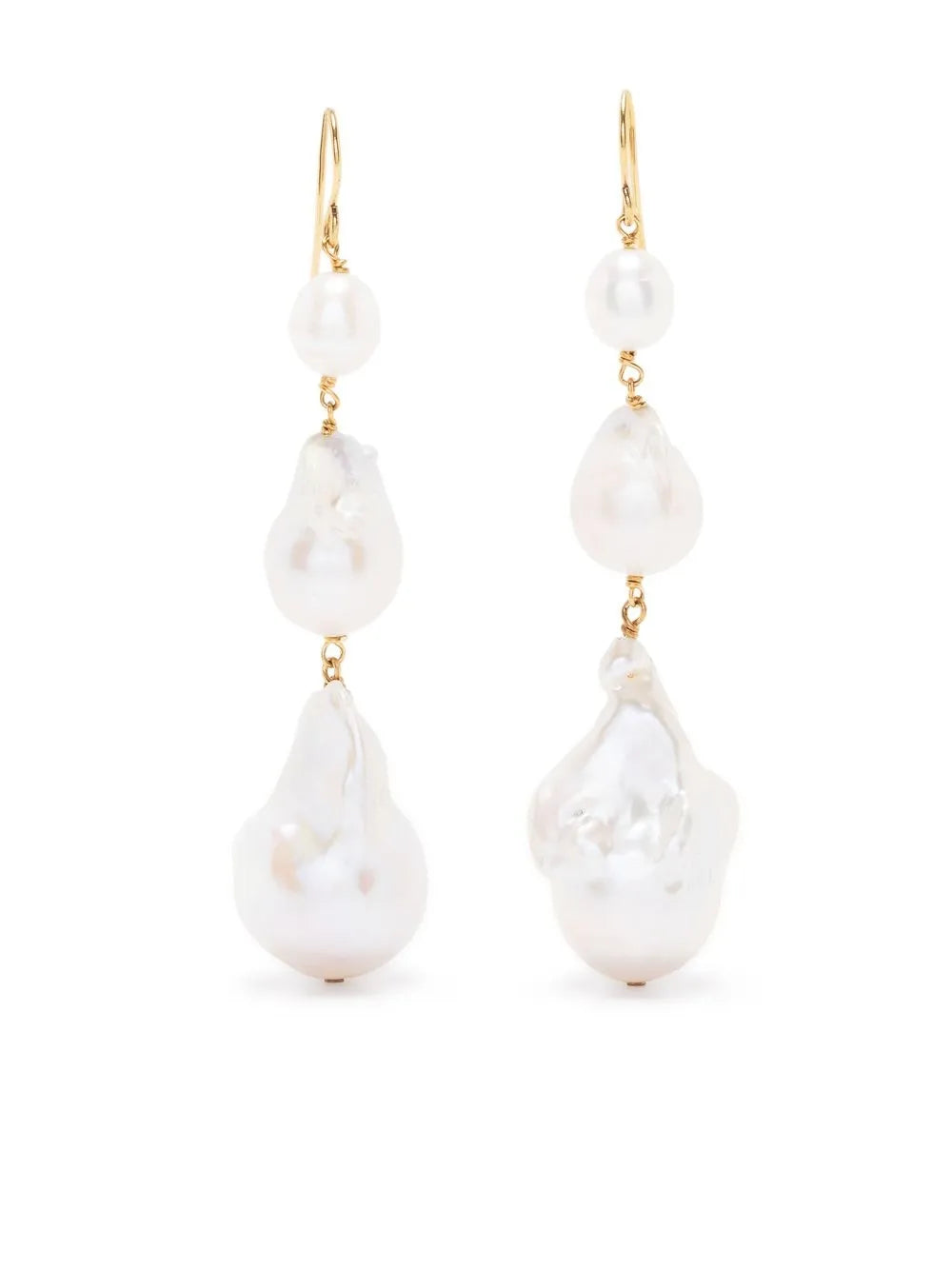 pearl drop earrings