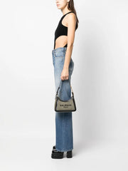 logo-print B-army shoulder bag