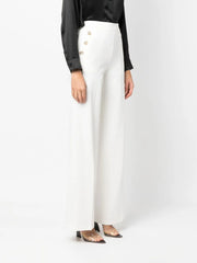wide-leg tailored trousers