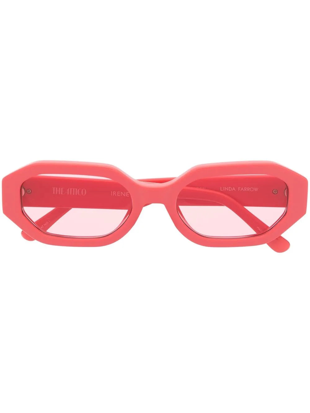 x The Attico Irene oval-frame sunglasses