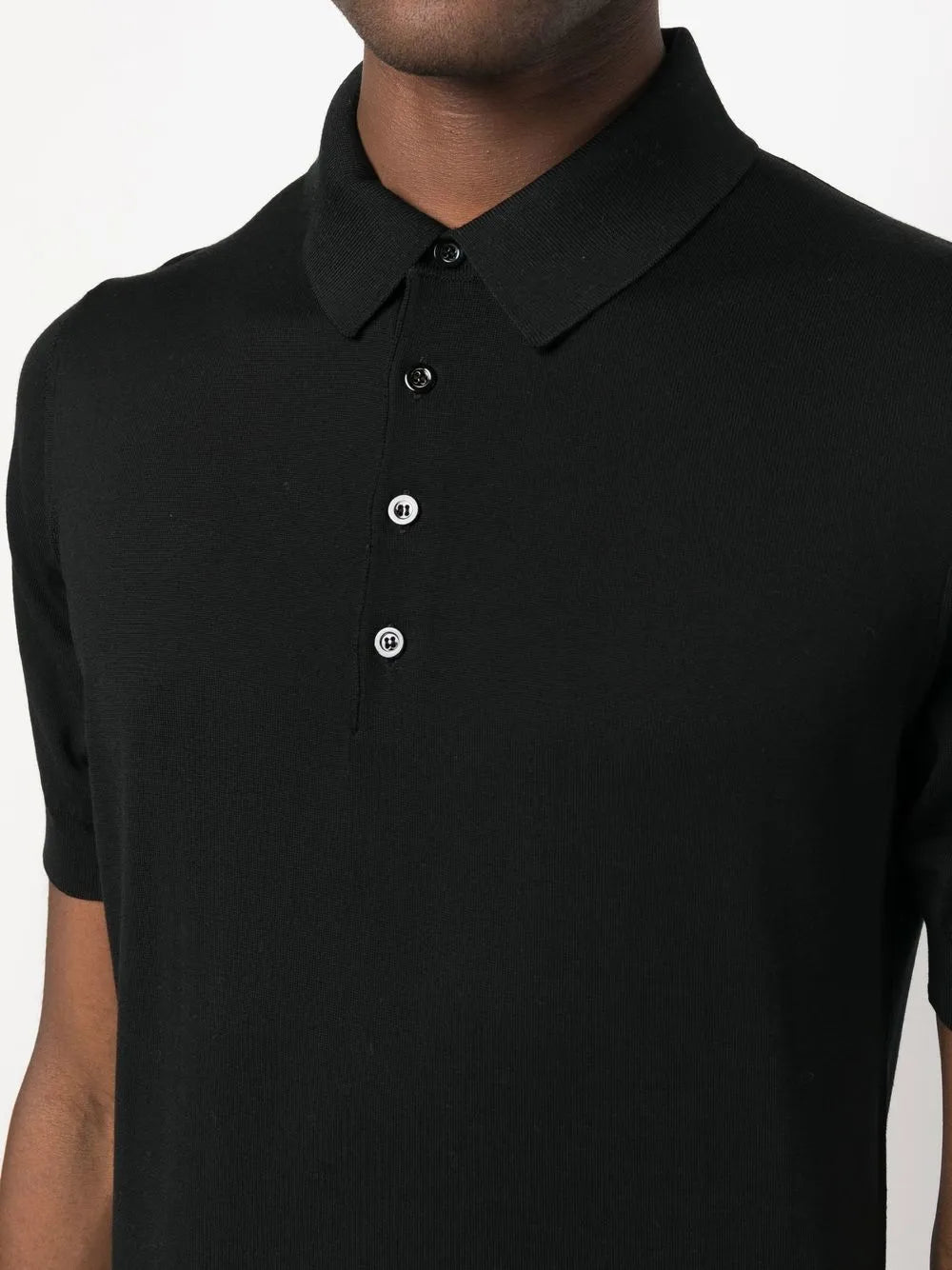merino-wool polo shirt