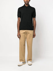 merino-wool polo shirt