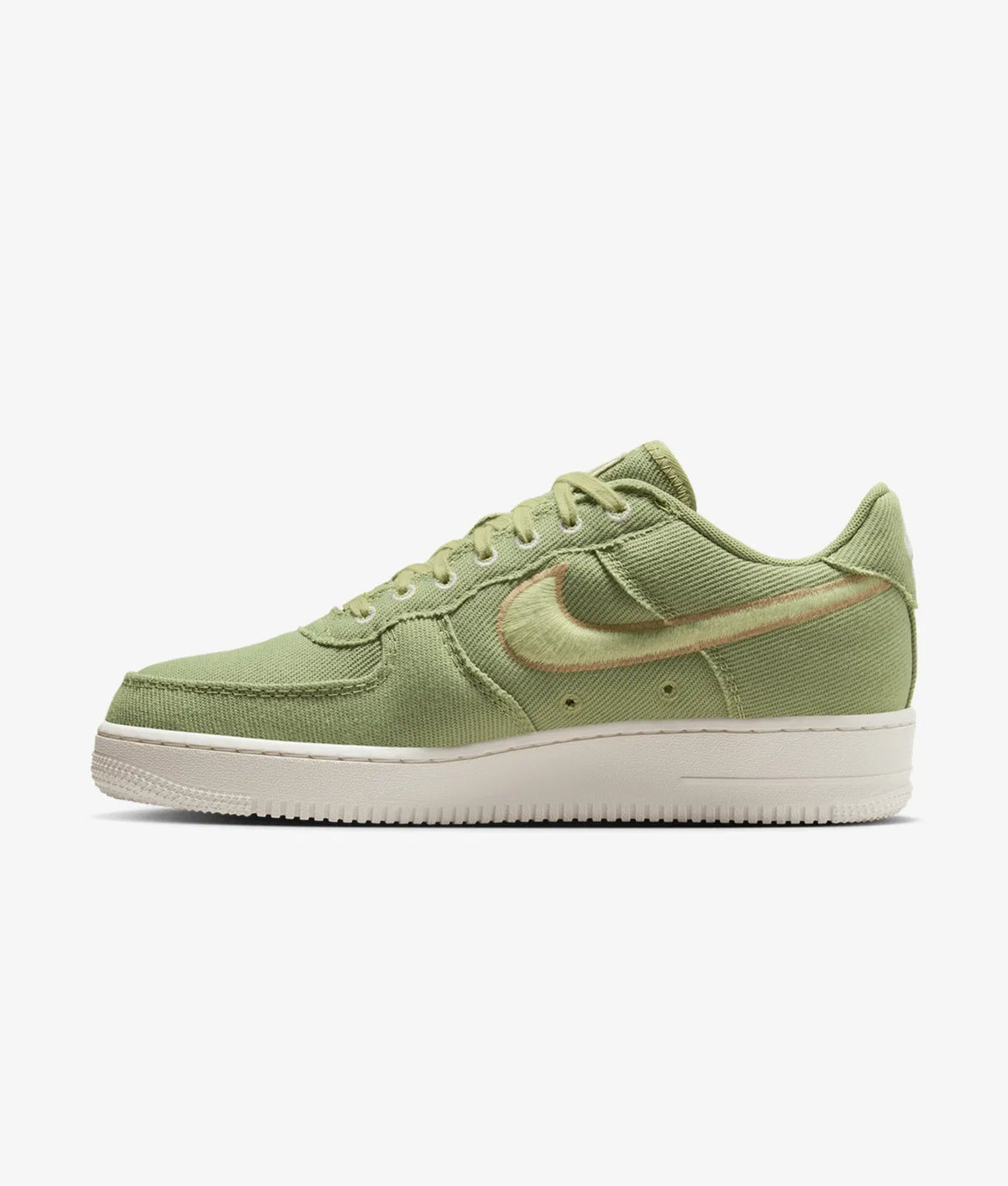 Nike AIR FORCE 1 LOW CANVAS  DUSTY OLIVE/OLIVE AURA-HEMP-PHANTOM