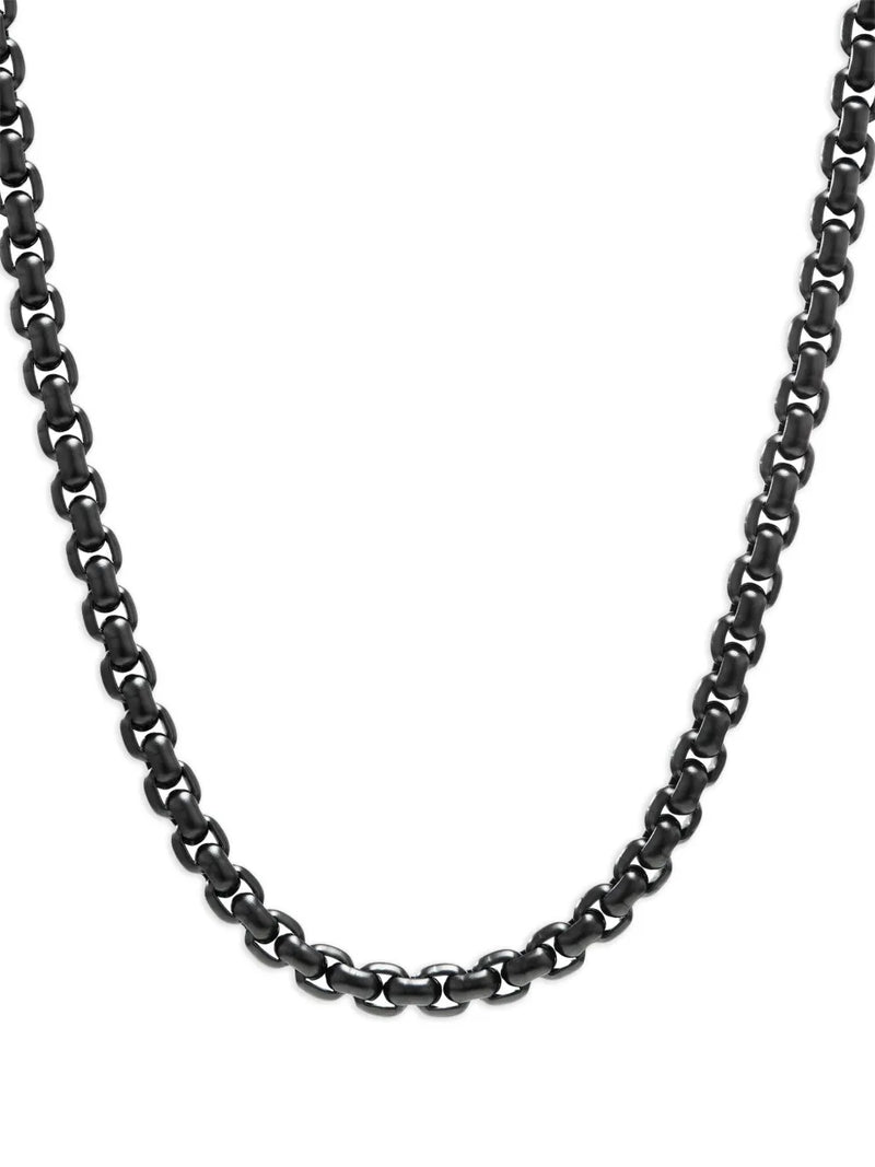 sterling silver Box Chain necklace (7.3mm)