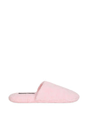 logo-embroidered slippers