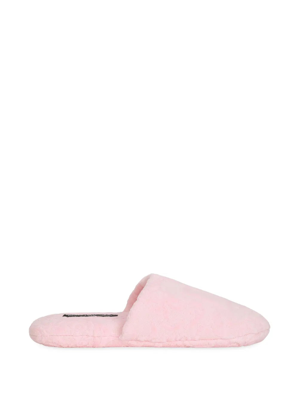 logo-embroidered slippers