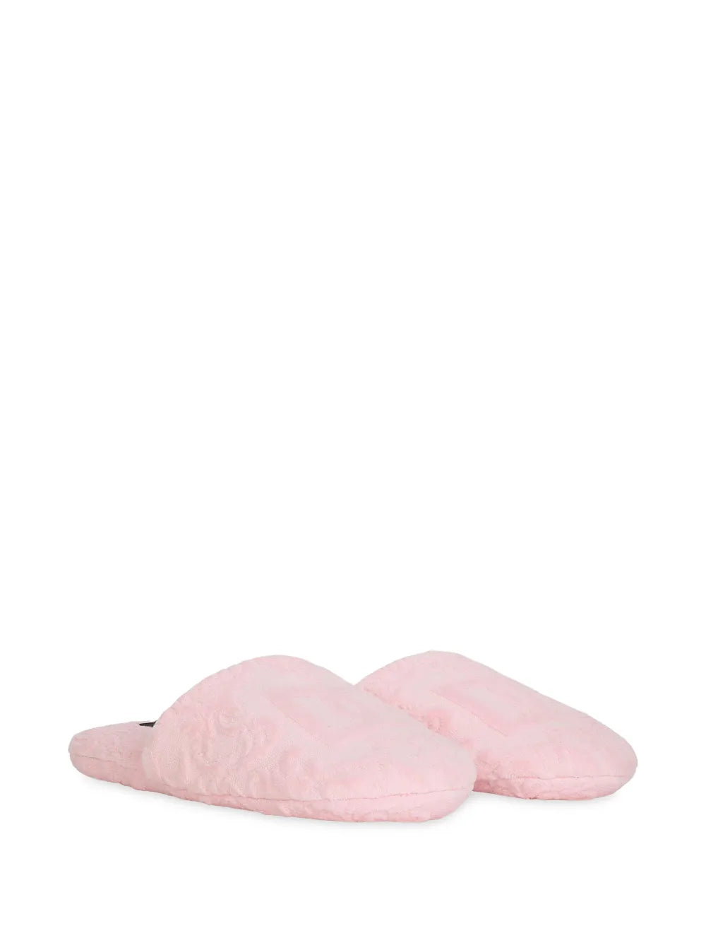 logo-embroidered slippers