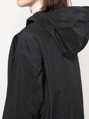 zip-up hooded jacket