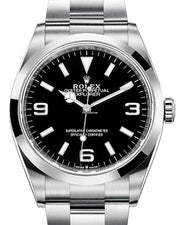 Rolex | Explorer | 124270 | Steel | 36 x 39 mm | Steel | Black | Automatic
