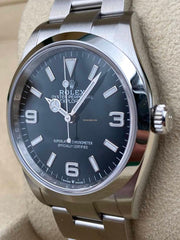 Rolex | Explorer | 124270 | Steel | 36 x 39 mm | Steel | Black | Automatic