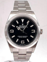 Rolex | Explorer | 124270 | Steel | 36 x 39 mm | Steel | Black | Automatic