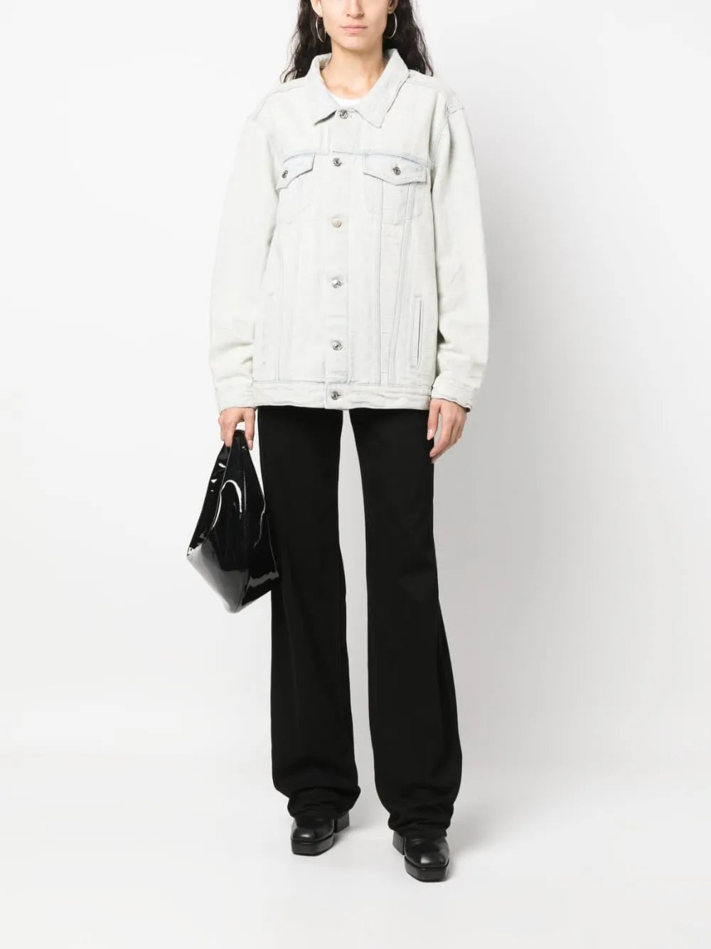 monogram denim jacket
