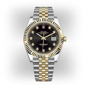 Rolex | Datejust | 126333-0006 | Gold/Steel | 41 mm | Gold/Steel | Black | Automatic
