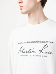 logo-print crewneck sweatshirt