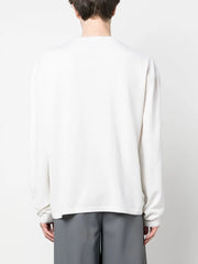 logo-print crewneck sweatshirt