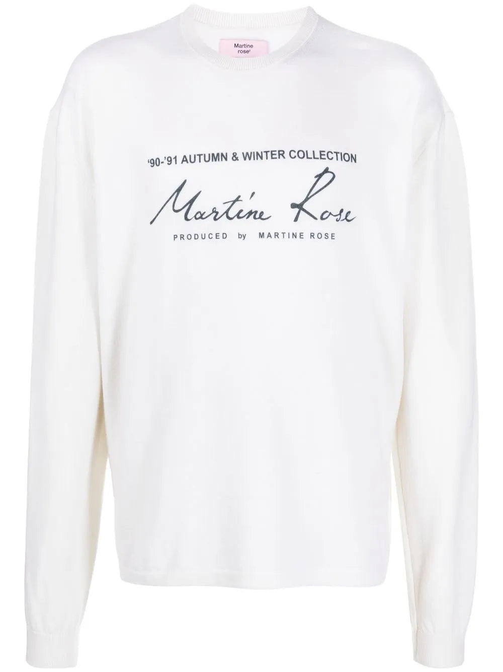 logo-print crewneck sweatshirt