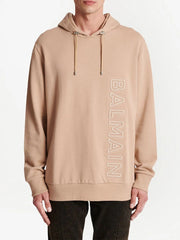 logo-embossed cotton Hoodie