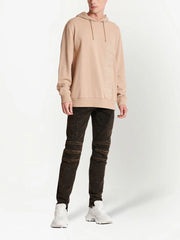 logo-embossed cotton Hoodie