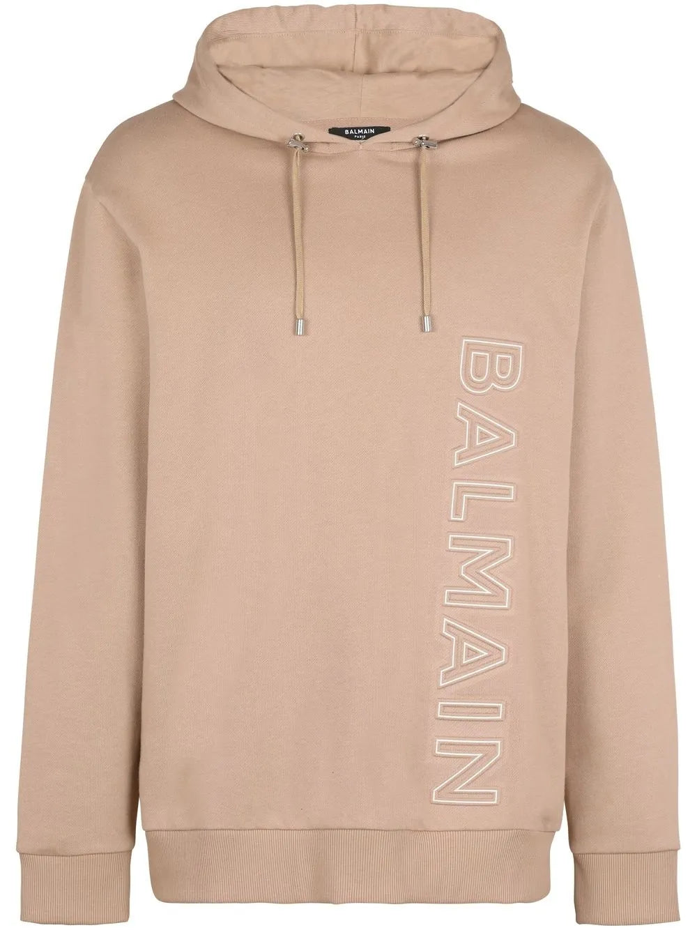 logo-embossed cotton Hoodie