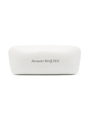 engraved-logo square sunglasses