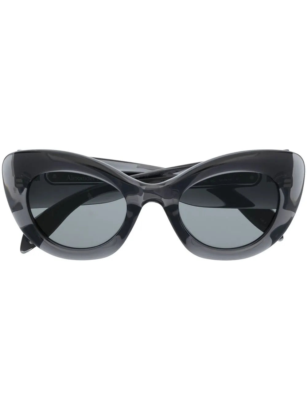 tinted-lenses cat-eye sunglasses