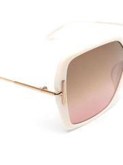 square-shaped gradient lenses sunglasses