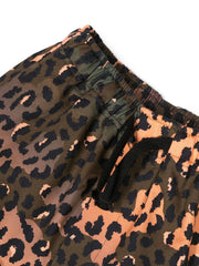 all-over animal-print shorts