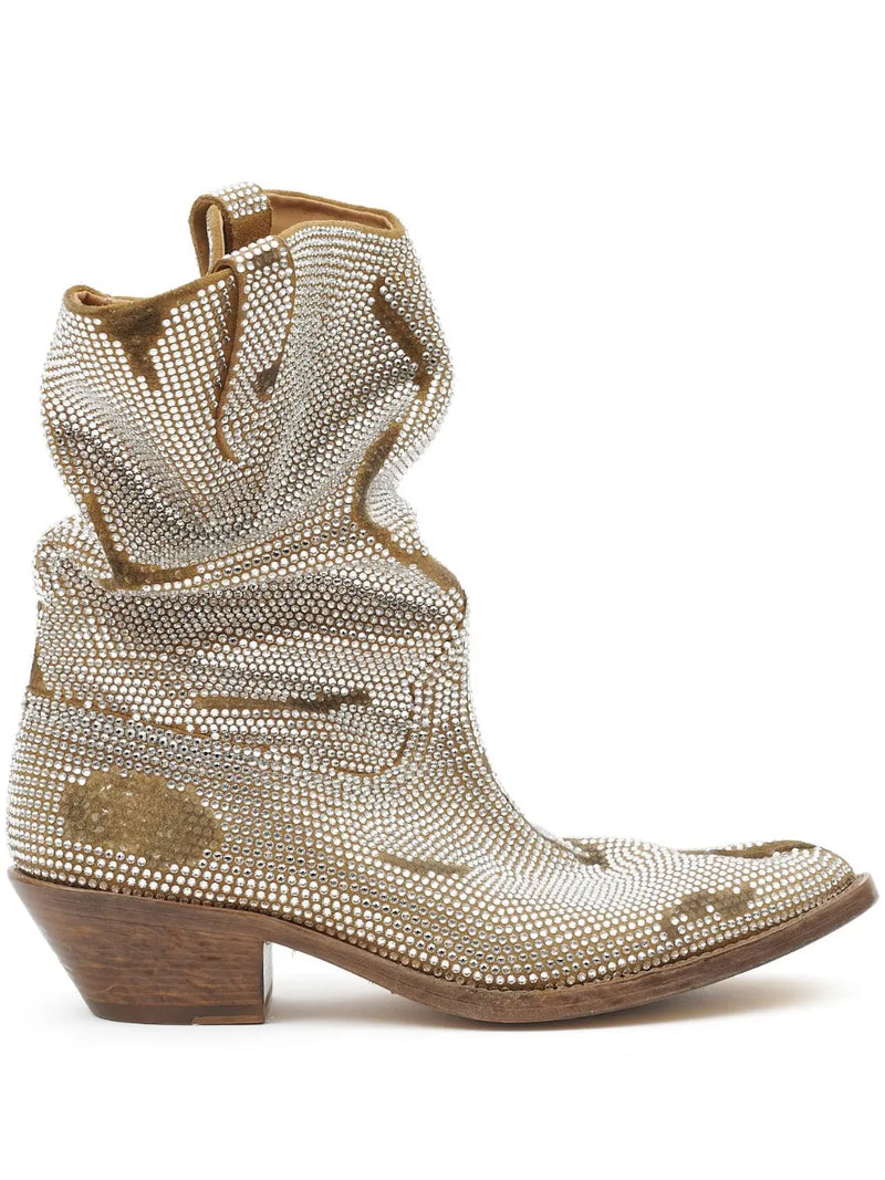 Tabi 55mm slouchy Western boots