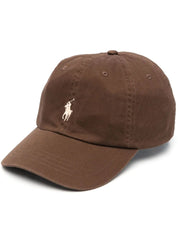 logo-embroidered cotton cap