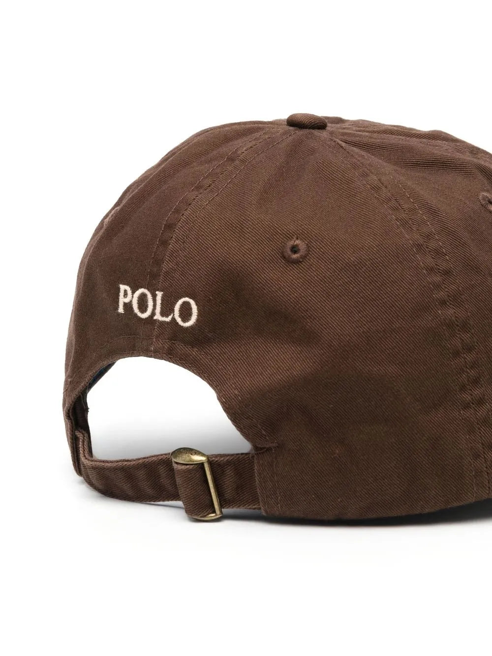 logo-embroidered cotton cap