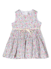 floral-print tiered dress