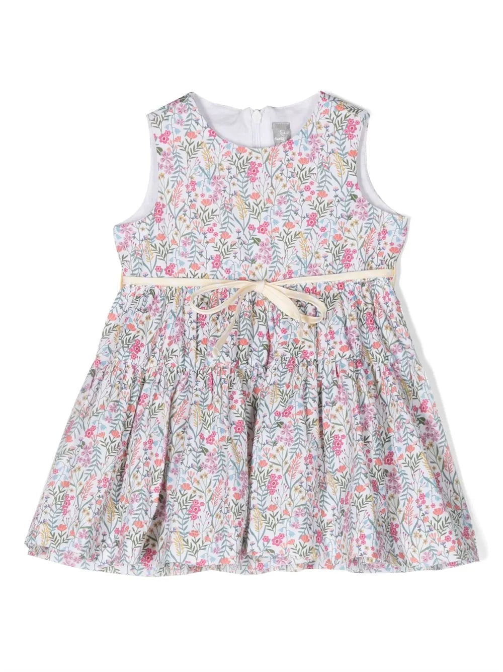 floral-print tiered dress