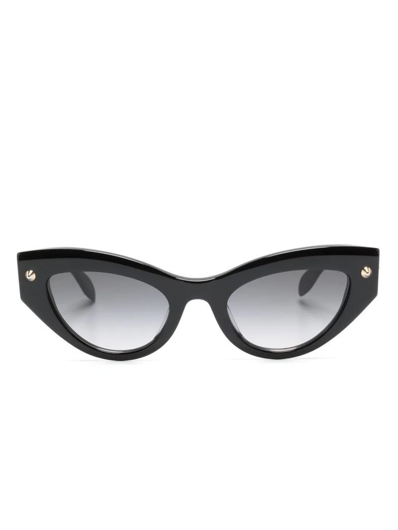 Spike-studs detail cat-eye sunglasses