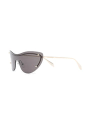 cat-eye spiked-stud sunglasses