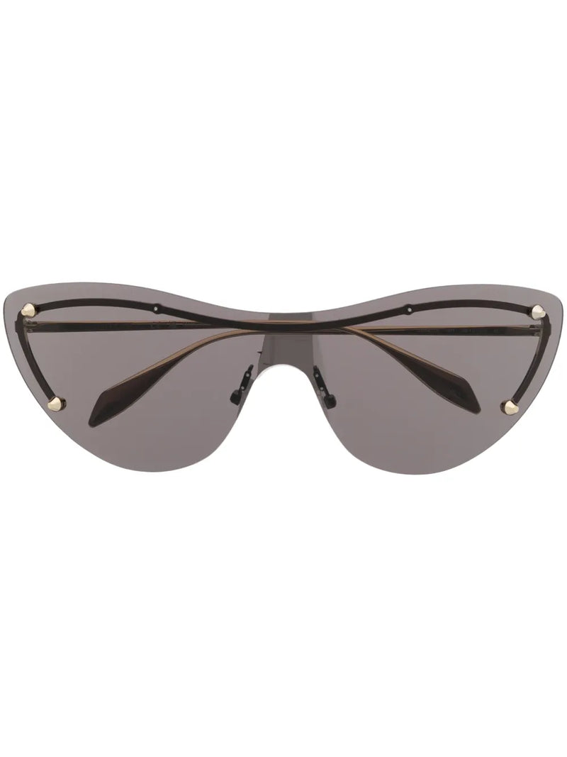 cat-eye spiked-stud sunglasses